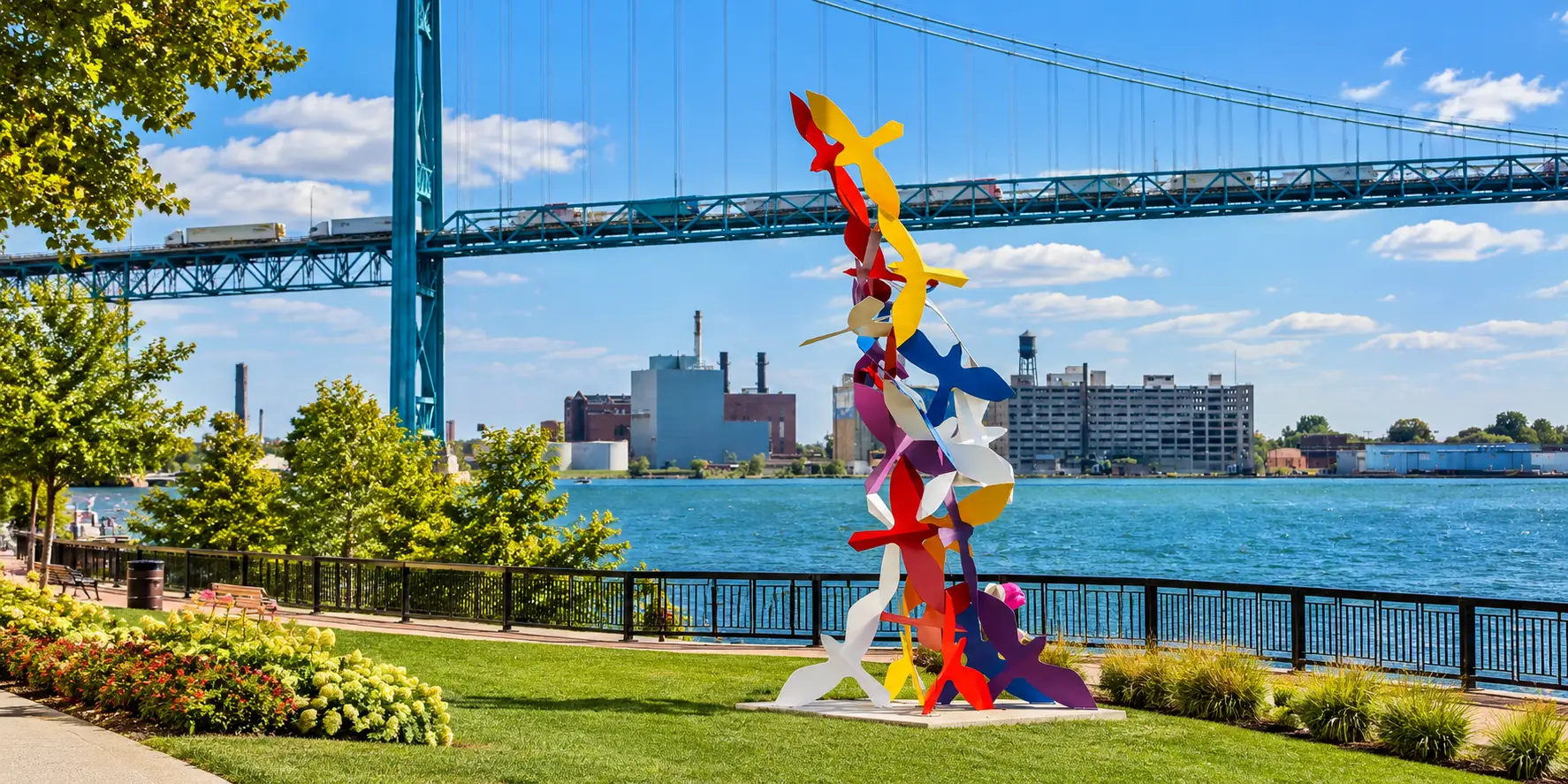 Windsor Sculpture Park & Waterfront Sightseeing